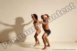 African dance reference poses of Holly & Ron