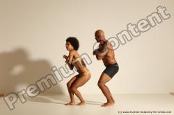 African dance reference poses of Holly & Ron