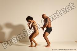 African dance reference poses of Holly & Ron