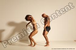 African dance reference poses of Holly & Ron