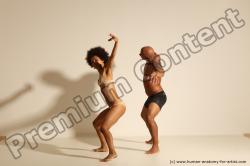 African dance reference poses of Holly & Ron