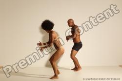 African dance reference poses of Holly & Ron