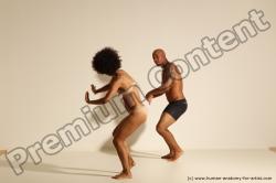 African dance reference poses of Holly & Ron