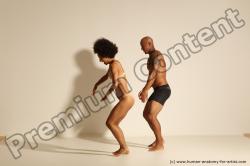 African dance reference poses of Holly & Ron