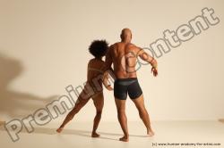 African dance reference poses of Holly & Ron