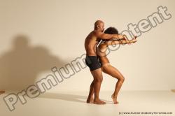 African dance reference poses of Holly & Ron