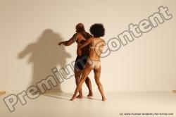 African dance reference poses of Holly & Ron