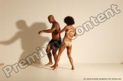 African dance reference poses of Holly & Ron