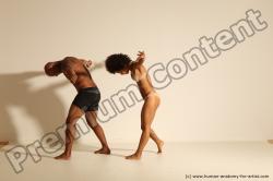 African dance reference poses of Holly & Ron