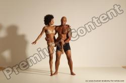 African dance reference poses of Holly & Ron