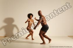 African dance reference poses of Holly & Ron