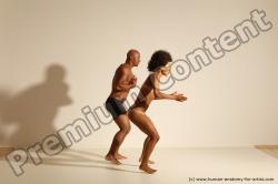 African dance reference poses of Holly & Ron