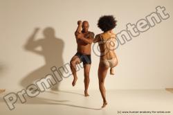 African dance reference poses of Holly & Ron