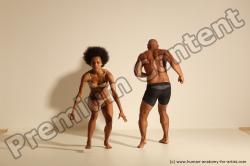 African dance reference poses of Holly & Ron