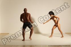 African dance reference poses of Holly & Ron