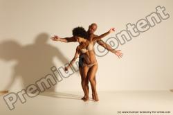 African dance reference poses of Holly & Ron