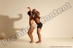 African dance reference poses of Holly & Ron