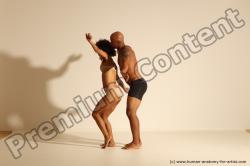 African dance reference poses of Holly & Ron