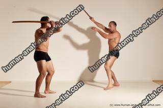 Fighting reference poses Norbert & Radan