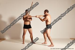 Fighting reference poses Norbert & Radan