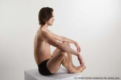 Underwear Man Sitting poses - simple Sitting poses - ALL Standard Photoshoot Academic