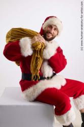 Man White Sitting poses - simple Muscular Short Brown Sitting poses - ALL Standard Photoshoot Academic